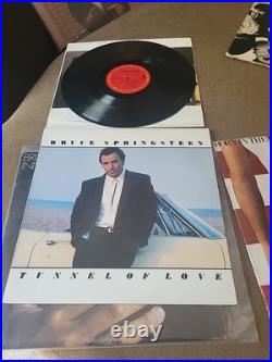 Bruce Springsteen 7 Record Lot +3 Cassette The River Born To Run Born In The USA