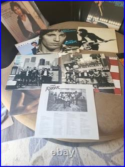 Bruce Springsteen 7 Record Lot +3 Cassette The River Born To Run Born In The USA