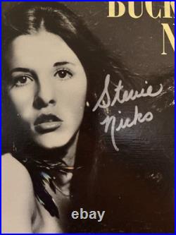 Buckingham Nicks Vinyl Signed Gatefold! Stevie Nicks Fleetwood Mac Lindsey