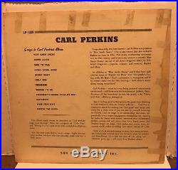 CARL PERKINS DANCE ALBUM Lp 1957 SUN-1225 OG FIRST PRESS! DG MONO INSANELY RARE