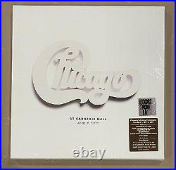 CHICAGO at Carnegie Hall 1971 Box Set Sealed RSD 2022 Vinyl Limited Edition