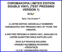 CHROMAKOPIA Green Colored Double Vinyl Record TEST PRESSING VERSION 1 IN HAND