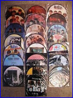 COMPLETE THE BEATLES 20th ANNIVERSARY PICTURE DISCS 7 Inch Singles Vinyl MINT