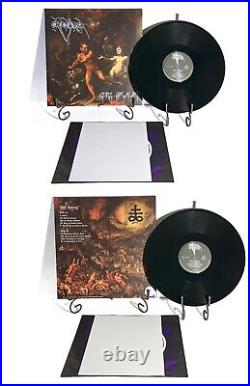 CRUCIFIER Coffins Through Time / Sulfur /Prayers / Led Astray 4x LP Black Vinyl