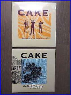 Cake Box Set 175g Colored Vinyl NM Condition Records RARE OOP Motorcade