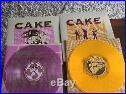 Cake Box Set 175g Colored Vinyl NM Condition with signed test pressing