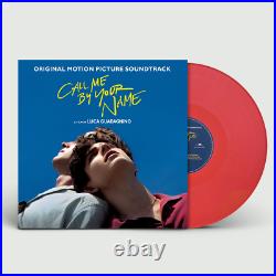 Call Me By Your Name Soundtrack Exclusive Limited Red Transparent 2x Vinyl LP