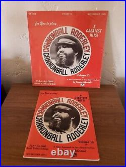 Cannonball Adderley Vinyl Record SEALED Sheetmusic James Abersold Vol. 13