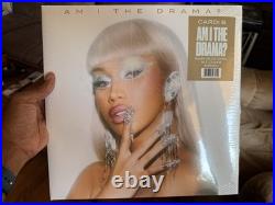 Cardi B Am I The Drama Vinyl Alternate Cover 2 Blue Colored SIGNED