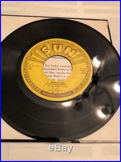 Carl Perkins, Sun EP 115, Carl Sings Blue Suede Shoes, Movie Magg Ex+ Beauty