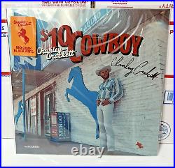 Charley Crockett signed vinyl $10 Cowboy IN HAND