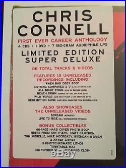 Chris Cornell Super Deluxe Box Set. 4cds 7lps/dvd +++. New And Sealed