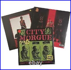 City Morgue vinyl record lot Vol. 1, 2 & 3 Limited Edition