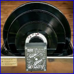 CleanGroove V2 Record Ultrasonic Cleaner Nettoyeur de vinyle à ultrason 45tr LP