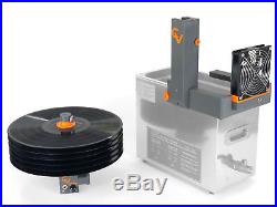 CleanerVinyl Easy6 Ultrasonic Vinyl Record Cleaner for 6 Vinyls w. RPM Control