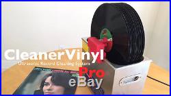 CleanerVinyl Pro Attachment Ultrasonic Vinyl Cleaning of 12 Records at a Time