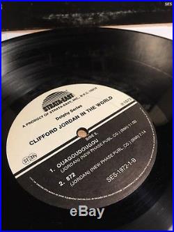 Clifford Jordan In The World Spiritual Jazz LP Strata-East US Original EX Vinyl