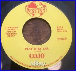 Cojo Play it by Ear b/w Heads Up! Modern Soul Boogie P/S 45 NM
