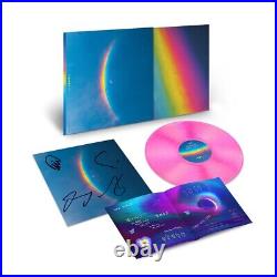Coldplay SIGNED LP Moon Music TRANSLUCENT PINK Colored Vinyl PRESALE