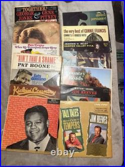 Country music vinyl records
