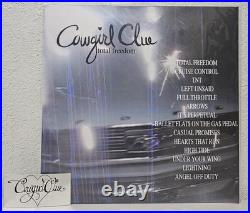 Cowgirl Clue Total Freedom 12'' Vinyl LP First Pressing Clear Pink Vinyl