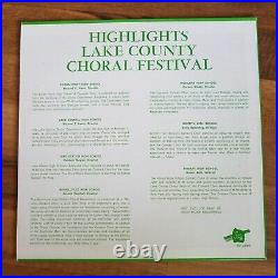 Crown point high school robert hounchell 1977 choral festival lake county IN LP