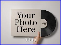 Custom 12 Vinyl Record Handcrafted with Your Music and Artwork