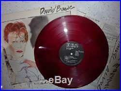 DAVID BOWIE- SCARY MONSTERS PURPLE VINYL-YOUR ONE CHANCE TO OWN THIS RARE GEM