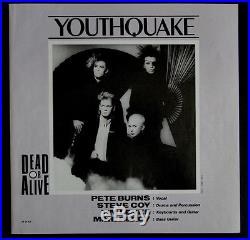 DEAD or ALIVE LP. Picturel Record (JAPAN VINYL) 1985 Youthquake M-Pete Burns