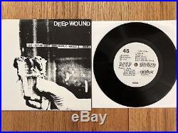 DEEP WOUND 7 ep 1983 Radiobeat Records original Punk Hardcore KBD Infest