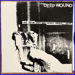 DEEP WOUND 7 ep 1983 Radiobeat Records original Punk Hardcore KBD Infest