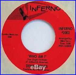 DENA BARNES If You Ever Walk Out Of Life INFERNO 45 northern soul NM orig. 1967