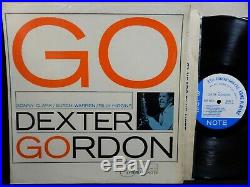 DEXTER GORDON QUARTET GO! LP BLUE NOTE 4112 MONO NY VAN GELDER SONNY CLARK Jazz