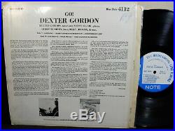 DEXTER GORDON QUARTET GO! LP BLUE NOTE 4112 MONO NY VAN GELDER SONNY CLARK Jazz