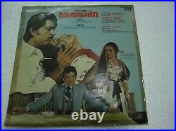 DHANWAN HRIDAYNATH MANGESHKAR 1980 RARE LP RECORD OST orig BOLLYWOOD VINYL VG+