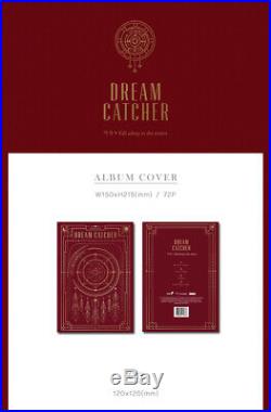 DREAM CATCHER FALL ASLEEP IN THE MIRROR 2nd Single Album CD+Photo Book+Card