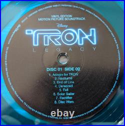 Daft Punk Tron Legacy 2LP Vinyl Blue Colour RSD 2020 Sealed Limited Edition