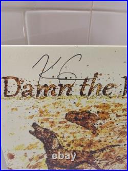 Damn The Wind By The Plott Hounds Vinyl Signed RARE 5 SIGNATURES