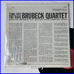 Dave Brubeck Quartet Time Out Vintage Columbia 2-Eye Vinyl LP In Shrink EX/EX
