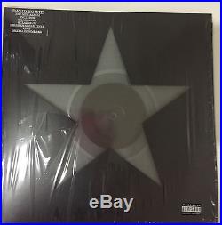 David Bowie Blackstar LP Limited Edition Clear Vinyl Rare