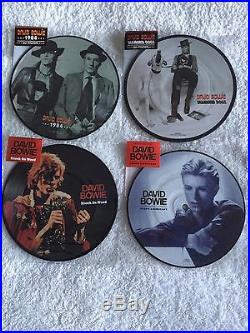 David Bowie COMPLETE set of anniversary picture discs all 19 MINT condition