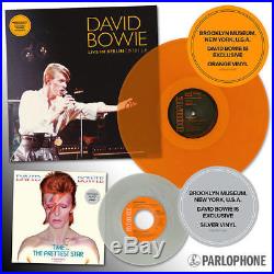 David Bowie Live in Berlin'78 LP Orange and Time 7 Silver Brooklyn Exclusive