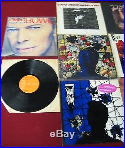 David Bowie, Lot Of 11, Vinyl Lp Record