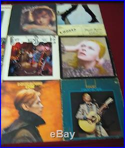 David Bowie, Lot Of 11, Vinyl Lp Record