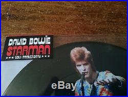 David Bowie STARMAN Rare RSD Picture Disc 7 Vinyl record- NEW & MINT