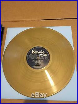 David Bowie Space Oddity 50th 2019 Mix Numbered Limited GOLD Vinyl LP Only 49