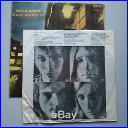 David Bowie Ziggy Stardust Vinyl LP + Inner UK RCA 1E/2E No Mainman EX+/EX