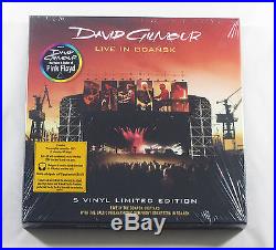 David Gilmour Live In Gdansk 5 x Vinyl LP Record Box Set Poster Book Pink Floyd