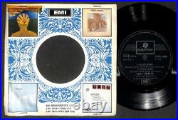 Deep Purple Black Night Hush 1970 Mega Rare Singapore Parlophone 7 EP EEP1643