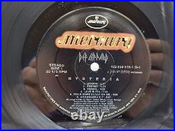 Def Leppard Hysteria LP Record Ultrasonic Clean Mercury 1987 Masterdisk EX